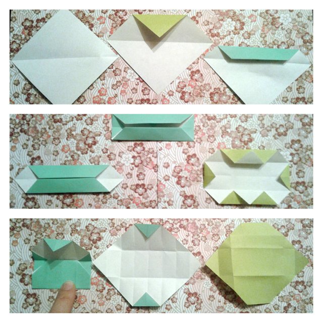 Origami Lotus Bag Tutorial