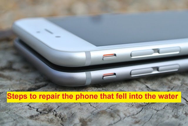 Steps to repair the phone that fell into the water.jpg