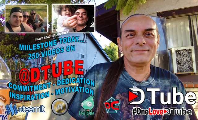Another MILESTONE - 250 Videos on @dtube - Dedication - Commitment - Inspiration - Motivation - Loving My Journey Journey.jpg
