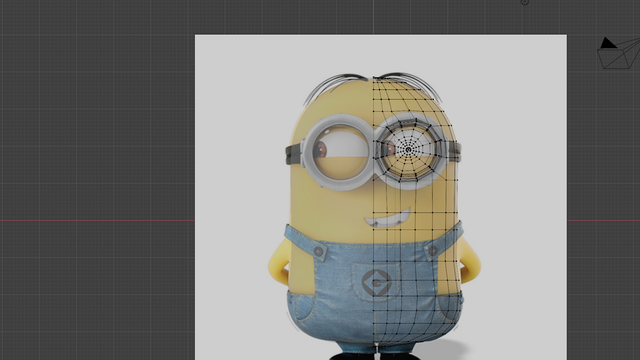 Minion haciendo en blender3.png