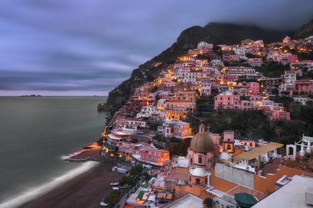 Positano in the Morning, Amalfi Coast, Italy.jpg