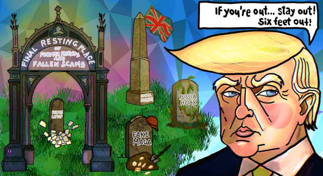President Donald Trump epstein hoax.png