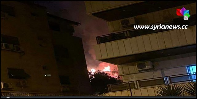 Bombing in Damascus Mazzeh November 12 2019.jpg