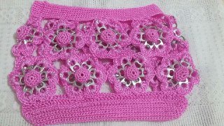 Tomar un baño Resonar esposa Bolso a crochet con flores tejida de anillas de lata — Steemit
