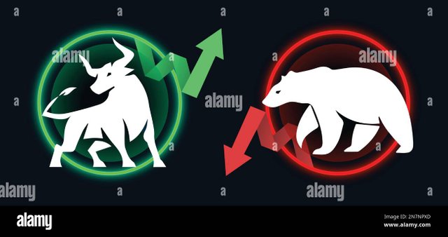 bull-bullish-run-bear-bearish-market-trend-in-crypto-currency-stocks-trade-exchange-green-up-red-down-arrows-graph-cryptocurrency-stock-chart-circle-2N7NPXD.jpg