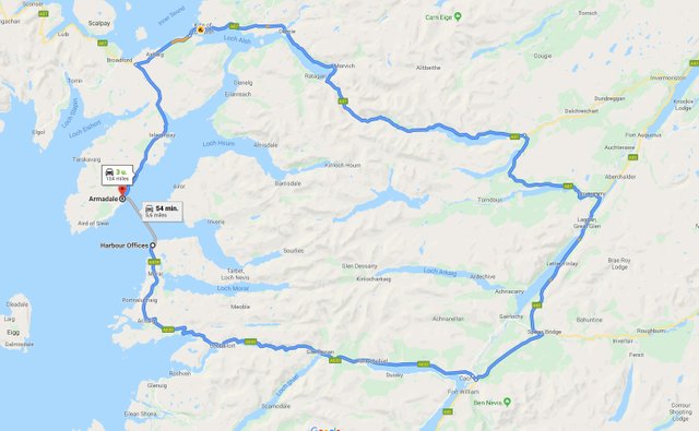 Route kaart Schotland!.jpg