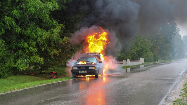 Water Bottles are Fire Hazard in Cars