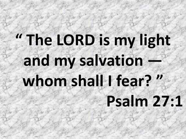 Daily Bible Reading. The LORD is my light and my salvation — whom shall I fear.Psalm 27,1.jpg