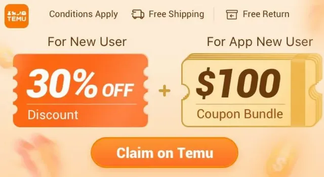 Temu sign up bonus offer.webp