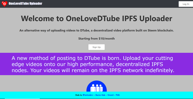 onelovedtube uploader main site.png