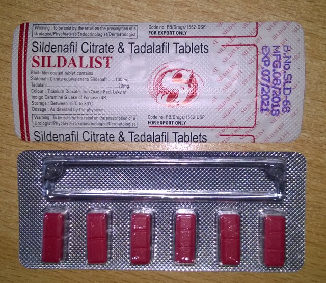 Sildalis 100 mg 20 mg