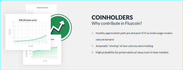 Benefit for Coinholder