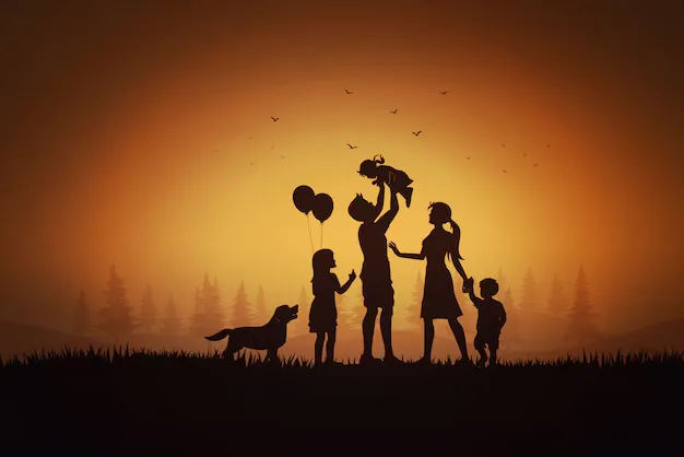 happy-family-day-father-mother-children-silhouette-playing-grass-sunset_60545-495.webp