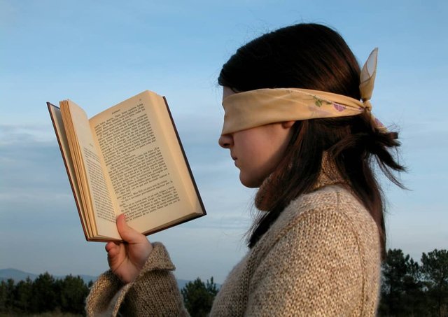 Blindfolded — BLINDFOLDED meaning 