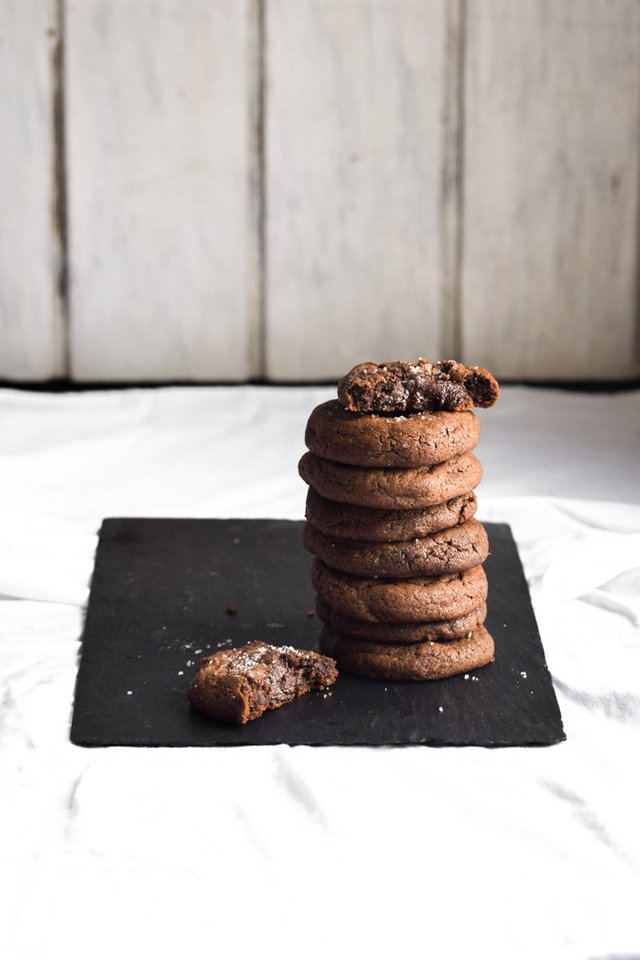 Salted Truffle Stuffed Chocolate Brownie Cookies-5.jpg
