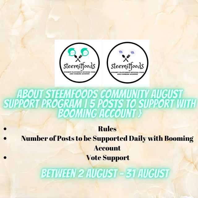 About SteemFoods Community August Support Program.png