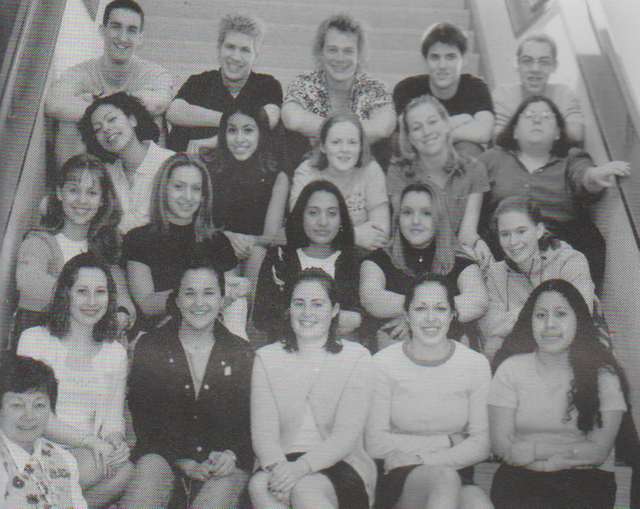 2000-2001 FGHS Yearbook Page 143 Viking Log Club GROUP PHOTO CATHERINE BENNETT.png