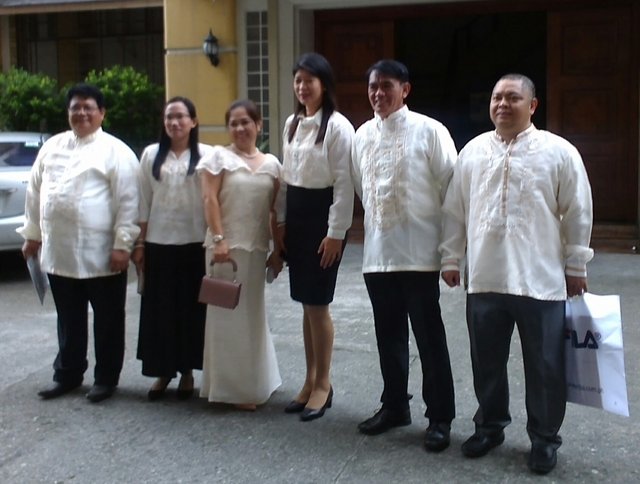 formal attire for oath taking ceremony
