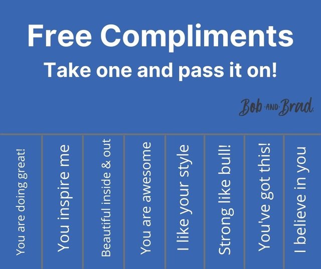 Free Compliments Take on and pass it on!.jpg