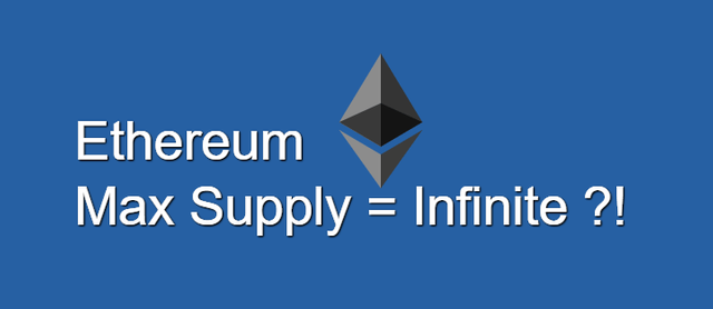 Ethereum Max supply = Infinite