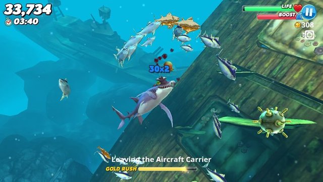 Play Hungry Shark Evolution Offline survival game