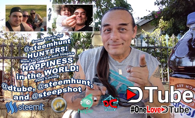 Tips for @steemhunt - Just Loving @dtube, @steepshot, @steemhunt - How to Encourage Happiness in the World.jpg