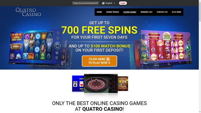 quatro casino canada 700 free spins bonus.png