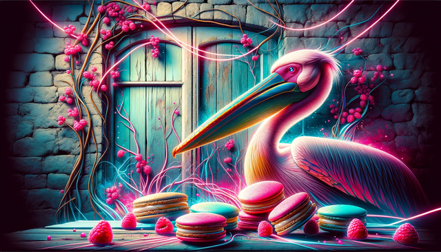 Mystical pelican and neon berries.png