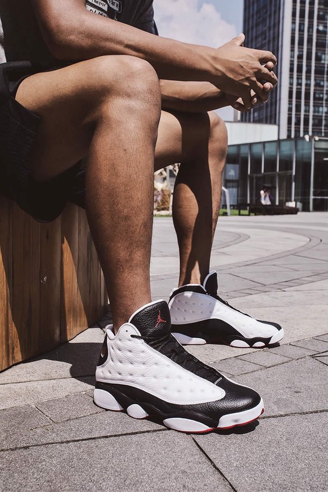 Air Jordan 13 He Got Game 2018 Black And White Outfit For Sale