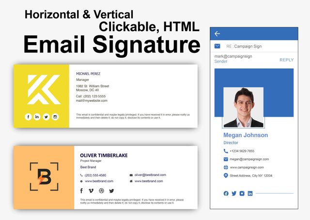 email signature, email signature html, email signature design, clickable email signature, clickable html email signature, html signature, html email signature,.jpg