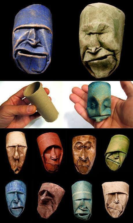 30 Of The World's Most Incredible Sculptures That Took Our Breath Away - Toilet paper roll sculptures.jpg