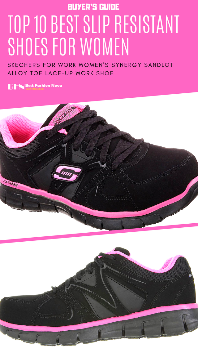 best non slip work shoes womens