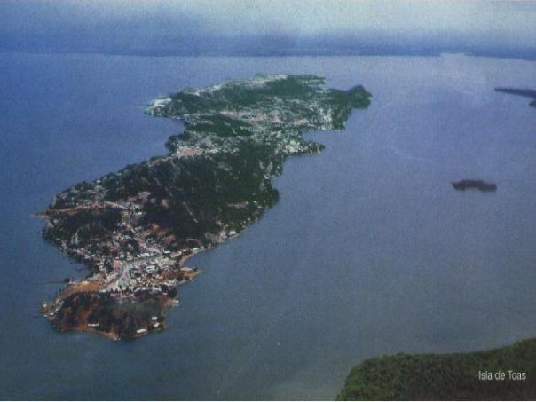 Isla de toas aerea