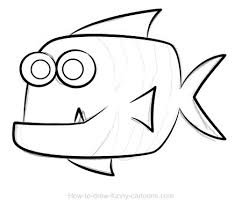 How to Draw a Cartoon Fish