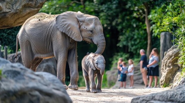 baby-elephant-walking-alongside-its-mother-zoo-with-visitors-watching-awe_997534-56099.jpg