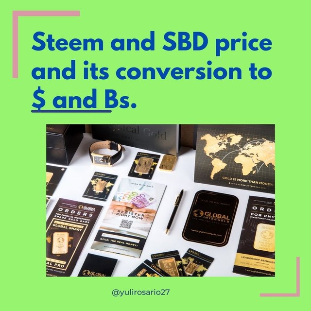 Steem and SBD price and its conversion to $ and Bs..jpg