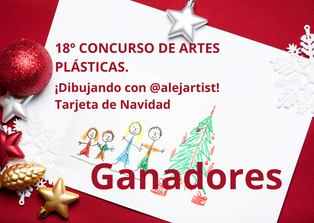 18 Concurso de artes plásticas. ¡Dibujando con @alejartist!  Tarjeta de Navidad (3).png