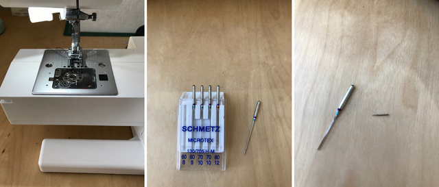 sewing machine broken needle