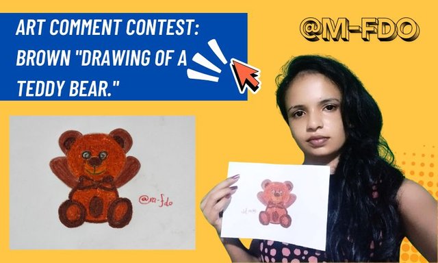 Art Comment Contest Brown Drawing of a teddy bear..jpg