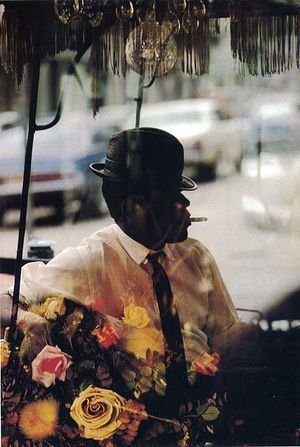 Man and flowers, Saul Leiter.jpg