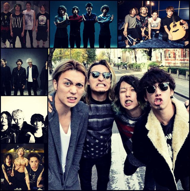 Bands j-rock Japanese rock
