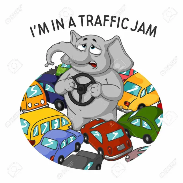 81577124-elephant-character-standing-in-a-traffic-jam-steering-wheel-in-hands-a-lot-of-cars-big-collection-of.webp