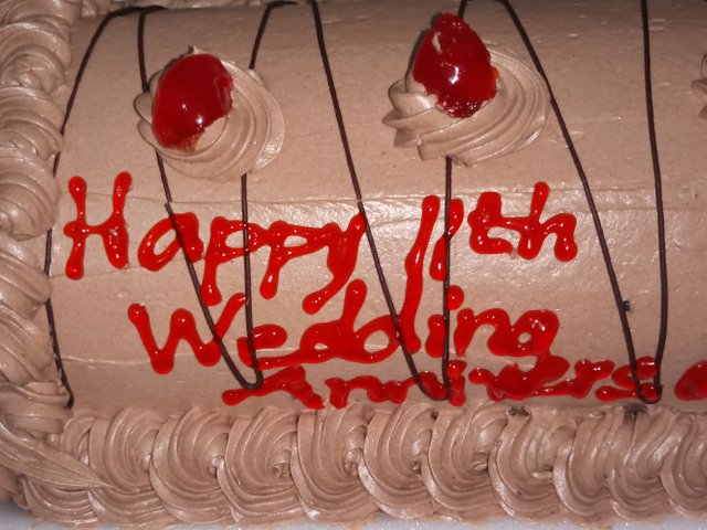 11th wedding anniversary cakes
