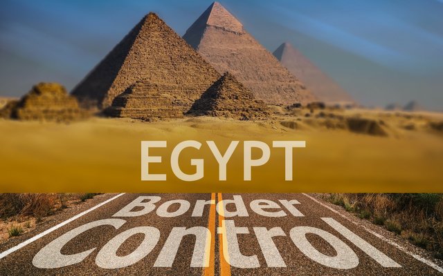 A travel story from entering Egypt