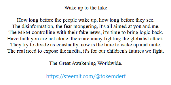 Wake up to the fake.PNG