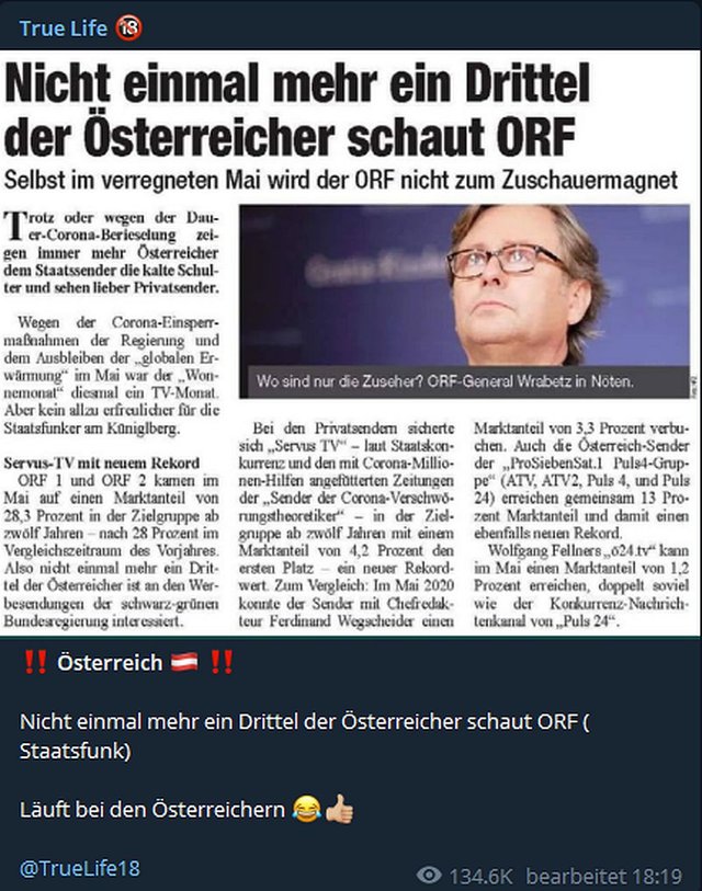 Nicht einmal mehr ein Drittel der Österreicher schaut ORF.jpg