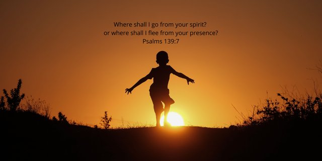 Where shall I go from your spirit or where shall I flee from your presence Psalms 1397.jpg