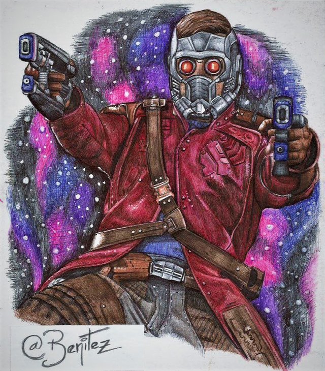 Rosario Carmina - Starlord Drawing