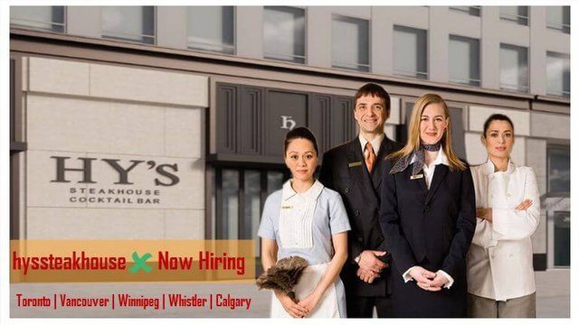 Apply Jobs vacancy Hy’s Steakhouse restaurant Canada.JPG