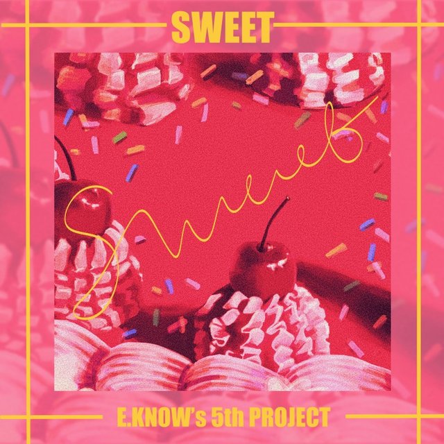 Sweet(with Sica) by E.know - album jacket photo